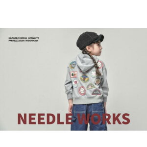 Last1���@40% OFF NEEDLE WORKS 2225208 �_�炩 ���� ���b�y�� �p�[�J�[ �������� �ӂ�ӂ�