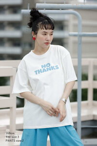 40% OFF ARCH&LINE �A�[�`�A���h���C�� AL241313 OG CLEAR COTTON NO THANKS TEE �I�[�K�j�b�N�R�b�g�����V�� �����@T�V���c