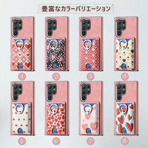 Galaxy S24 Ultra �P�[�X �w�� ���[ Galaxy S23 Ultra �P�[�X �ϏՌ� �M�����N�V�[ S23 �J�o�[ ���킢�� Galaxy S24 Plus S23 S22 �X�}�z�P�[�X ������� ���� �J�[�h���� �X�^���h �w�ʎ��[ ���u�� ���U�[�P