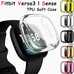 Fitbit Versa3 P[X Fitbit Sense Jo[ یP[X ʕی Versa4 P[X Sense یJo[ tBbgrbg Versa 4 3 Jo[ IV  tB X Versa3P[X SenseP[X SenseJo[ 