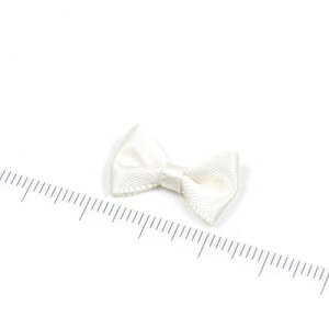 楽天市場 服飾パーツ 5個 シンプルリボン ホワイト りぼん 貼り付け デコ 手芸 布 隠れ工房ｇｒｅｅｎｏｃｅａｎ