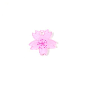 楽天市場 プラパーツ 桜 サクラピンク アクリル 花 春 植物 日本 和風 さくら チャーム 隠れ工房ｇｒｅｅｎｏｃｅａｎ