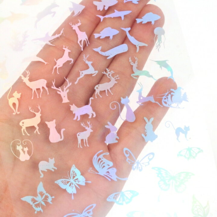 楽天市場 イラストシート 森 海 陸の生き物 シルバーオーロラ 動物 猫 ねこ 蝶 鹿 イルカ マリン サメ 不思議 偏光 封入 コラージュ フィルム ネイル デコ 隠れ工房greenocean 楽天市場 イラストシート 森 海 陸の生き物 シルバーオーロラ 動物 猫 ねこ 蝶 鹿 イルカ マリン サメ 不思議 偏光 封入 コラージュ フィルム ネイル デコ 隠れ工房greenocean