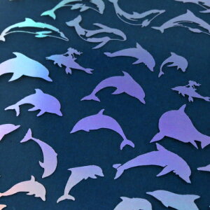 楽天市場 イラストシート イルカ シャチ シルバーオーロラ いるか マリン サメ ドルフィン マーメイド 人魚 夏 偏光 封入 コラージュ フィルム レジン ネイル デコ 隠れ工房ｇｒｅｅｎｏｃｅａｎ