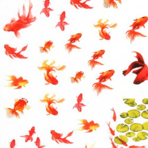 楽天市場 イラストシート 金魚 キンギョ きんぎょ 夏 縁日 お祭り まつり ポイ 封入 コラージュ フィルム レジンシール ネイル デコ 手芸 隠れ工房ｇｒｅｅｎｏｃｅａｎ