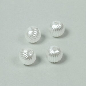 楽天市場 パール 4個 モチーフパール デザインd パールホワイト 筋 スジ入り エレガント 真珠 手芸 ビーズ オトナ 隠れ工房ｇｒｅｅｎｏｃｅａｎ