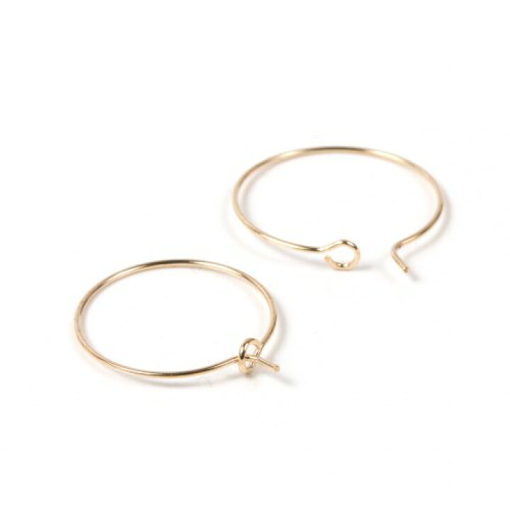 楽天市場】【ピアス・イヤリング】1ペア シンプルフープピアス 20mm 