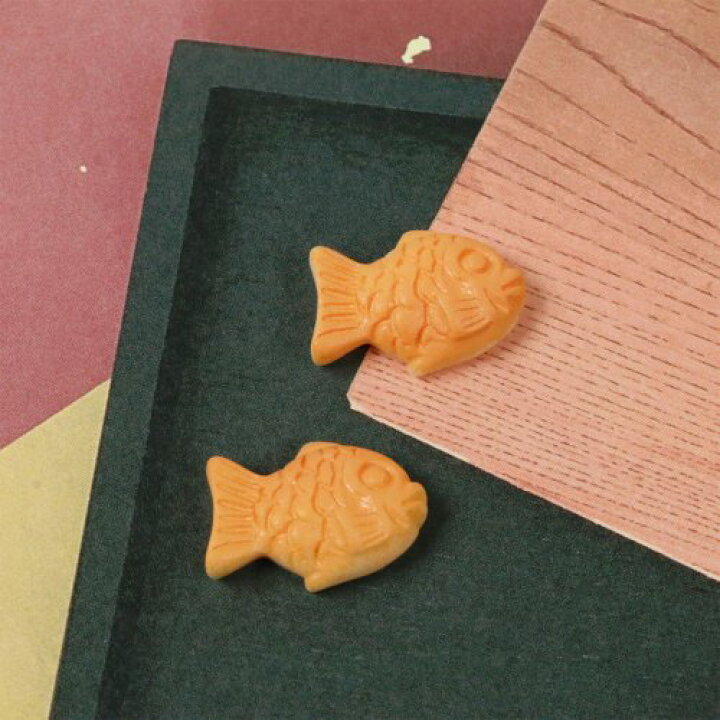 楽天市場 プラパーツ たいやき 2個セット 貼り付け デコ 和菓子 魚 さかな 和風 食べ物 ユニーク 手芸 クラフト スイーツデコ Pair 隠れ工房ｇｒｅｅｎｏｃｅａｎ
