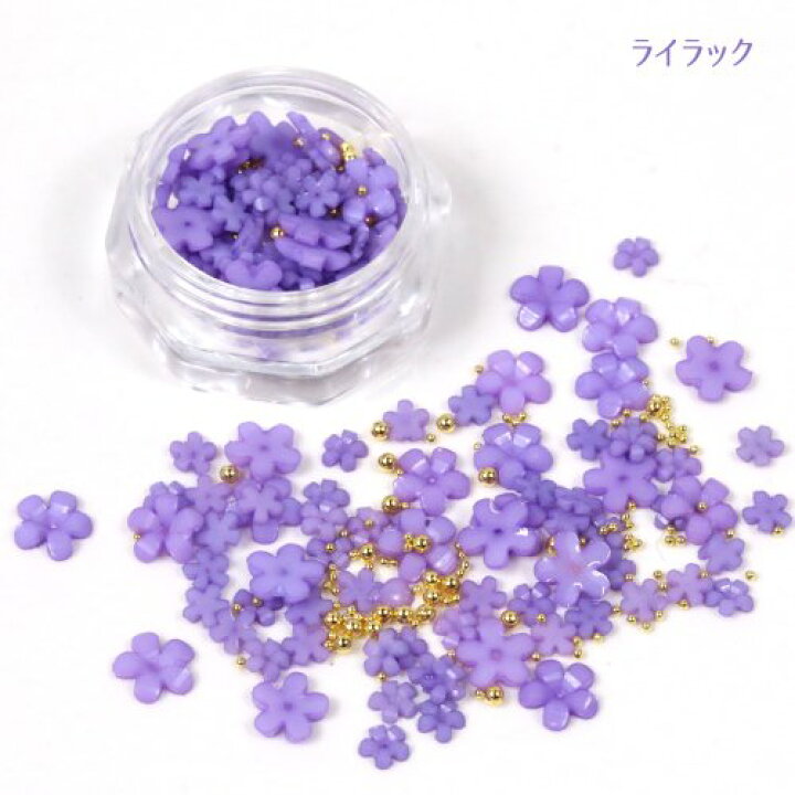楽天市場】【プラパーツ】ミニフラワー ブリオン入り プラパーツ お花 
