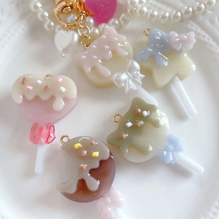 チョコレートのカボション☆8個 h7 チョコ/カボション/レジン 
