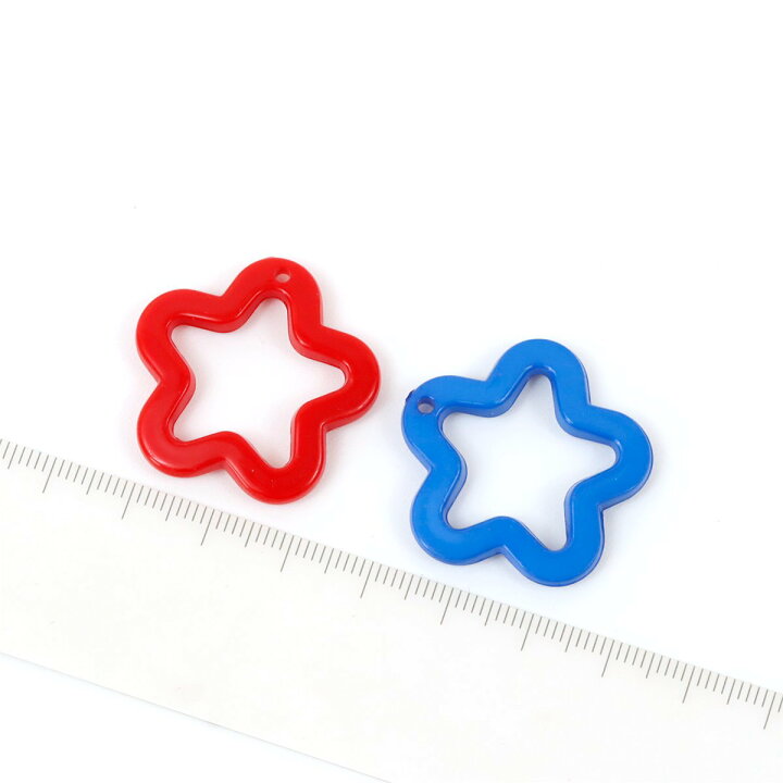 楽天市場】ゲリラ20%OFF【デコパーツ】5個 推し色スター チャーム 推し 