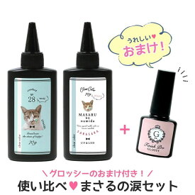■フィニッシュプログロッシーがオマケ♪お試しセット レジン液セット UV-LEDレジン液 まさるの涙 まさるの涙サラサラタイプ コーティングレジン液 おまけ付き GreenOceanオリジナル♪ GK