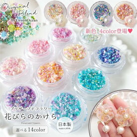【ドライフラワー】国産 花びらのカケラMIX プリザーブドフラワー レジン封入素材 封入パーツ 日本製 花材 本物 欠片 少量 GreenOceanオリジナルブレンド♪《選べる14色》
