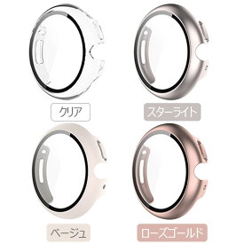 Google Pixel Watch ケース クリア Google Pixel Watch カバー 強化ガラス フィルム Google Pixel Watch 2 ケース カバー 全面保護 PC ハード 耐衝撃 軽量 薄型 Google グーグル Pixel Watch カバー スマートウォッチ ケース おしゃれ カッコいい 一体保護型