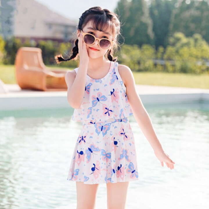 楽天市場 子供 水着 女の子 セパレート キッズ 女の子 ワンピース水着 かわいい レース キッズ水着 女の子水着 ワンピース キッズ 子供用 水着 110 1 130 140 150 160 170 キッズ水着 送料無料 グリーンパック楽天市場店