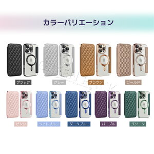 iPhone17 ケース MagSafe 手帳型 iPhone17 Pro ケース クリア iPhone 17 Pro Max ケース MagSafe対応 透明 iPhone Air ケース 手帳 iPhone16 15 14 ケース カード収納 カメラレンズカバー 韓国 耐衝撃 おしゃれ オシャ