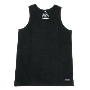 A HOPE HEMP �A�z�[�v�w���v HEAVY WEIGHT TANK TOP / CHACOAL BLACK �`���R�[���u���b�N �w�r�[�E�G�C�g �w���v �I�[�K�j�b�N�R�b�g�� �^���N�g�b�v �� �� �����Y ���f�B�[�X �I�[���W�F���_�[
