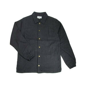 A HOPE HEMP �A�z�[�v�w���v HEMP FLANNEL COACH JKT(���{�A) / BLACK �w���v �I�[�K�j�b�N�R�b�g�� �C���i�[�{�A �t�����l�� �R�[�`�W���P�b�g