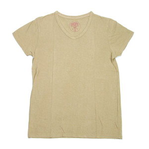 A HOPE HEMP �A�z�[�v�w���v V NECK BAMBOO S/S TEE / SAND �w���v�R�b�g���o���u�[ V�l�b�N �V���[�g�X���[�u T�V���c ���� ���n