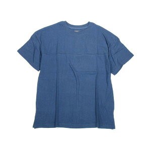 A HOPE HEMP �A�z�[�v�w���v BAMBOO BIG FOOTBALL S/S TEE / MIDNIGHT BLUE �w���v�R�b�g���o���u�[ ���f�B�[�X �r�b�O�V���G�b�g �t�b�g�{�[�� T�V���c ���n