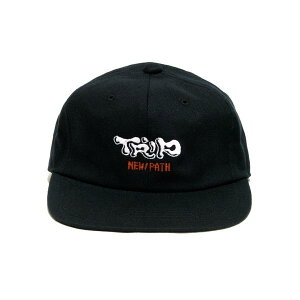 SURPLUS HEMP x NEW/PATH �T�[�v���X�w���v TRIP LOGO CAP / BLACK & ORANGE �w���v�R�b�g�� �G���u���C�_���[���S �x�[�X�{�[�� BB �L���b�v �X�q