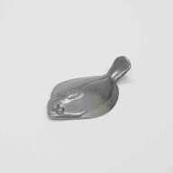 カレイの箸置 カトラリー レスト はしおき 村中保彦 ステンレス 置き物 フィギュア オブジェ 文鎮 キッチ…