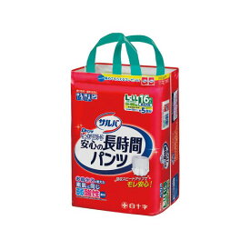 【本日ポイント2倍】白十字 サルバDパンツしっかりガード安心の長時間L-LL 3P 母の日