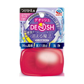 【本日ポイント2倍】(まとめ）アース製薬 デオッシュ DEOSHタンクにおくタイプ エクストラブーケ つけかえ用 1個 【×10セット】 母の日