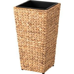 【本日ポイント10倍】プランター 角 ハイタイプ M 約幅29×奥行29×高さ52.5cm 鉢カバー 鉢 ウォーターヒヤシンス アジアンテイスト