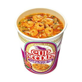 （まとめ）日清食品 カップ ヌードルトムヤムクンヌードル 75g 1ケース（12食）【×4セット】【代引不可】