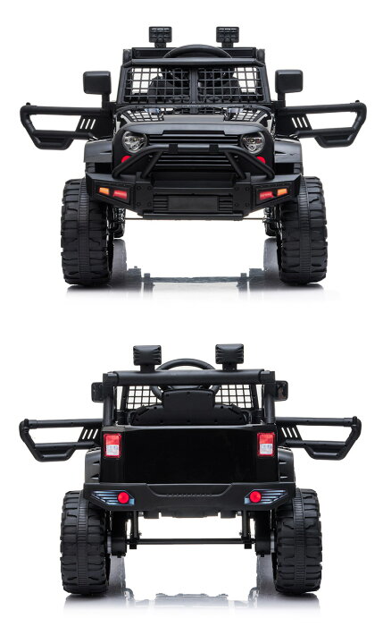 楽天市場】電動乗用ラジコン WILDジープcustom クロカン SUV 乗用玩具 