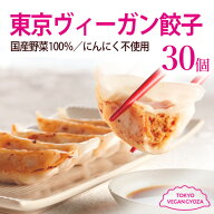 東京ヴィーガン餃子 30個入り プラントベース 大豆ミート 植物肉 ヴィーガン ベジタリアン ぎょうざ