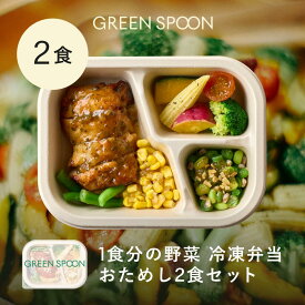 冷凍弁当 お試し2食 グリーンスプーン おかず 惣菜 お惣菜 おかず 冷凍 野菜 置き換え ダイエット ヘルシー 詰め合わせ 時短 冷凍弁当 朝食 ランチ 在宅 夕食 夜食