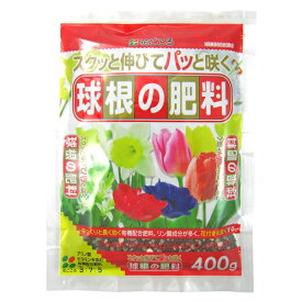 【送料無料】花ゴコロ 球根の肥料 400g チューリップ　スイセン　ヒヤシンス　アマリリス　カラー　グラジオラス　ダリア　クロッカス