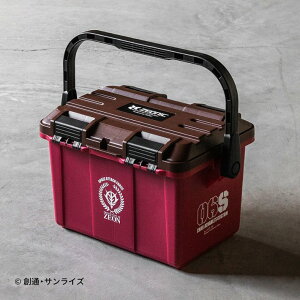 【LINE登録200円OFF】 機動戦士 ガンダム ツールボックス 17L シャア専用モデル G-101 【 送料無料 DIY アウトドア キャンプ フィッシング 釣り 工具箱 高耐久 GUNDAM コラボ ザク ジオン リングスタ
