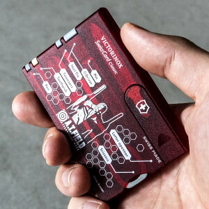 【LINE登録200円OFF】 A.T.FIELD ビクトリノックス スイスカード 2号機モデル ATF-1602 【 送料無料 エヴァンゲリオン エヴァ グッズ コラボ アスカ マルチツール ナイフ カード型 小型 軽量 コンパク
