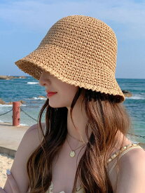 UVカット帽子 つば広 小顔効果 夏 レディースハット 紫外線対策 日焼け防止 遮阳帽 旅行用