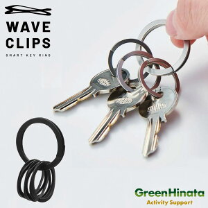 【国内正規品】 ウェーブクリップス スマート キーリング BOX Pブラック スマートリング WAVE CLIPS SMART KEY LING