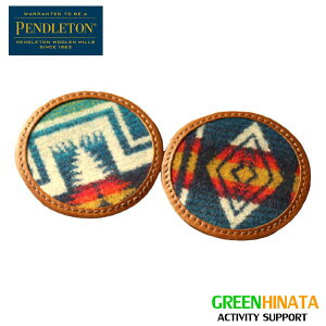 �y���Ѝ݌ɕi�z �y���h���g�� �X�y�V���� ���U�[�R�[�X�^�[ 2P N �R�b�v�u�� ������� PENDLETON Special Leather Coaster (2P)