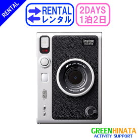 【レンタル】 【1泊2日instax mini Evo】 フジフイルム インスタックス ミニ エボ チェキ ハイブリッドインスタントカメラ チェキ レンタル FUJIFILM instax mini Evo チェキ レンタル