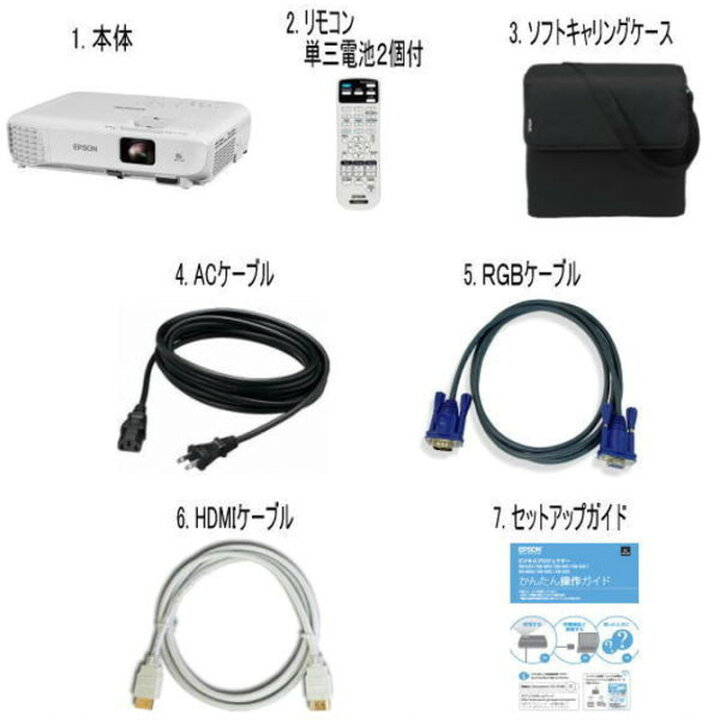楽天市場】【レンタル】 【3泊4日EB-S05】 エプソン プロジェクター 