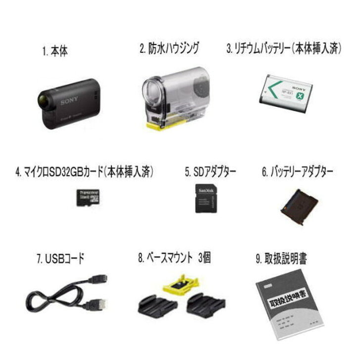 楽天市場】【レンタル】 【6泊7日AS15】 ソニー アクションカメラ 