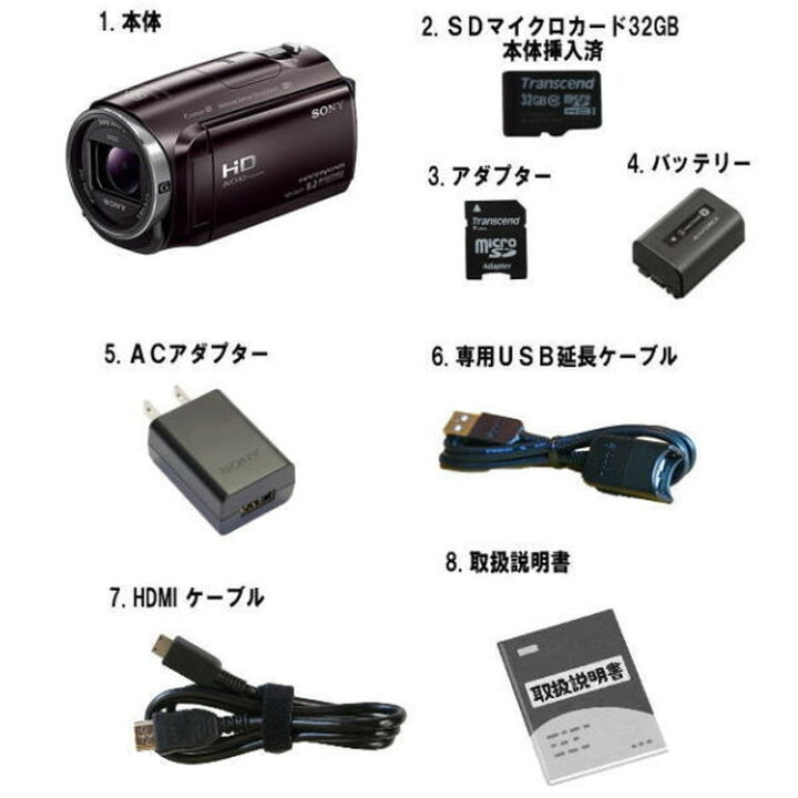 楽天市場】【レンタル】 【3泊4日CX670】 ソニー HDビデオカメラ  