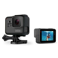 【レンタル】【1泊2日HERO6】ゴープロヒーロー6GOPROCHDHX-601-FWWi-FiウェアラブルカメラLCD液晶搭載