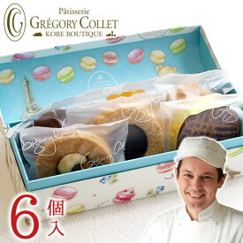 ギフト　焼き菓子 6個入 『アムール』| プレゼント お返し クッキー 詰め合わせ ギフト お祝い 手土産 個包装 焼菓子 洋菓子 お取り寄せスイーツ お取り寄せ スイーツ かわいい おしゃれ チョコ 神戸 グレゴリーコレ お礼 お菓子 帰省