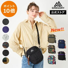【P10倍|6/18限定】【公式】グレゴリー クイックポケットL QUICK POCKET L レディース メンズ 男女兼用 カジュアル 大学生 通学 アウトドア クラシック ショルダーバッグ ポーチ ブラック GREGORY 散歩 ラッピング無料 国内正規品
