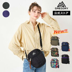 【公式】グレゴリー クイックポケットL QUICK POCKET L レディース メンズ 男女兼用 カジュアル 大学生 通学 アウトドア クラシック ショルダーバッグ ポーチ ブラック GREGORY 散歩 国内正規品