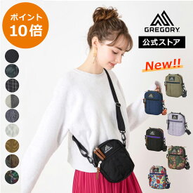 【P10倍|6/18限定】【公式】グレゴリー クイックポケットM QUICK POCKET M レディース メンズ 男女兼用 カジュアル 大学生 通学 アウトドア クラシック ショルダーバッグ ポーチ ブラック GREGORY 散歩 ラッピング無料 国内正規品