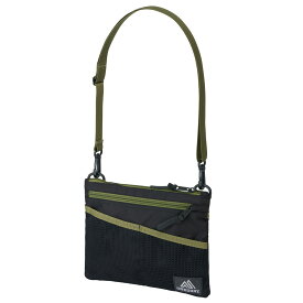【セール】【20%OFF】【最短当日発送可能】【公式】 グレゴリー [ クラシックサコッシュM CLASSIC SACOCHE M レディース メンズ クラシック ショルダーバッグ ポーチ ショルダー＆ウェスト ブラック/オリーブ] GREGORY 散歩
