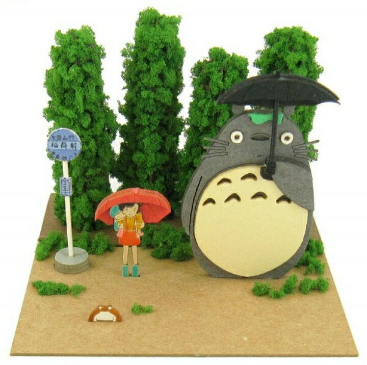 楽天市場 送料無料 となりのトトロ みにちゅあーとキットmini トトロとバス停 ジオラマ 組み立て 作る名シーン 映画 ミニチュア 模型 Mp07 03 スタジオジブリ Mini Non Sucale ペーパークラフト ギフト プレゼント グリングリン 楽天市場 送料無料 となりのトトロ みにちゅあーとキットmini トトロとバス停 ジオラマ 組み立て 作る名シーン 映画 ミニチュア 模型 Mp07 03 スタジオジブリ Mini Non Sucale ペーパークラフト ギフト プレゼント グリングリン